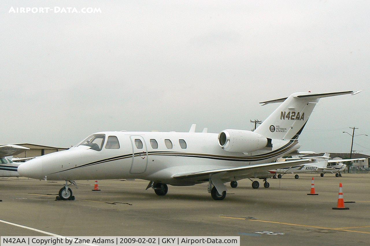N42AA, 1998 Cessna 525 CitationJet CJ1 C/N 525-0275, At Arlington Municipal