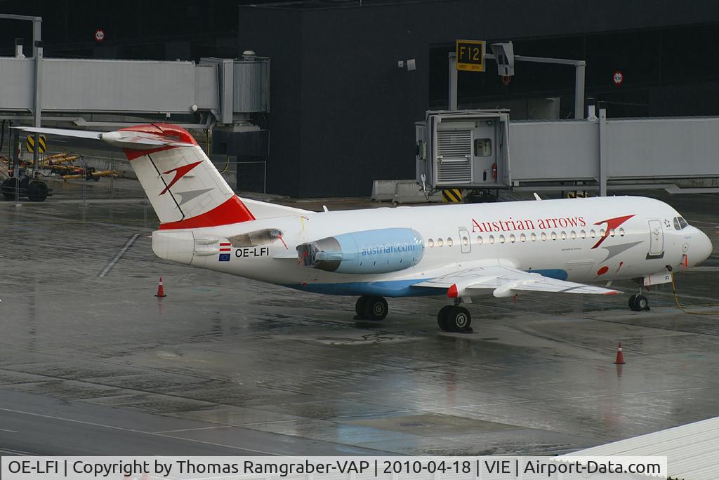 OE-LFI, 1995 Fokker 70 (F-28-0070) C/N 11529, Austrian Arrows Fokker 70