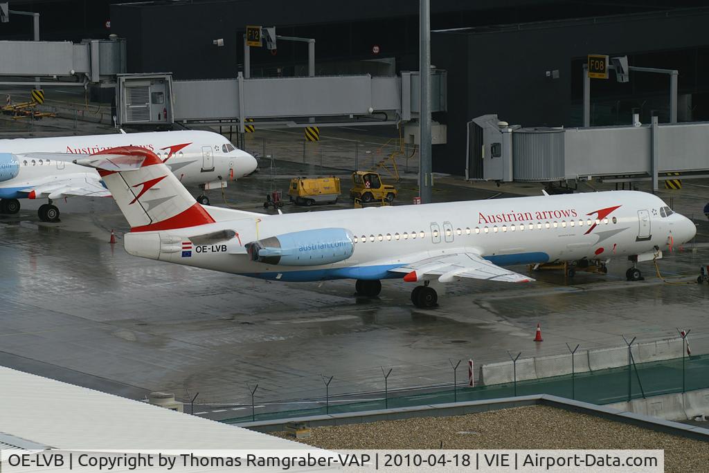 OE-LVB, 1994 Fokker 100 (F-28-0100) C/N 11502, Austrian Arrows Foker 100