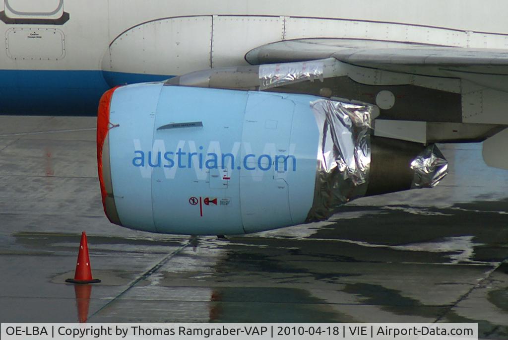 OE-LBA, 1995 Airbus A321-111 C/N 552, Austrian Airlines Airbus A321