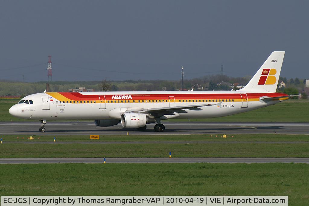 EC-JGS, 2005 Airbus A321-211 C/N 2472, Iberia Airbus A321