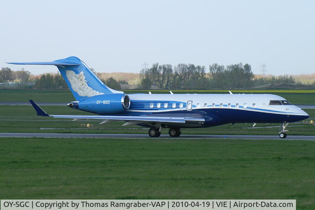 OY-SGC, 2009 Bombardier BD-700-1A11 Global 5000 C/N 9343, Bombardier Globalexpress 5000