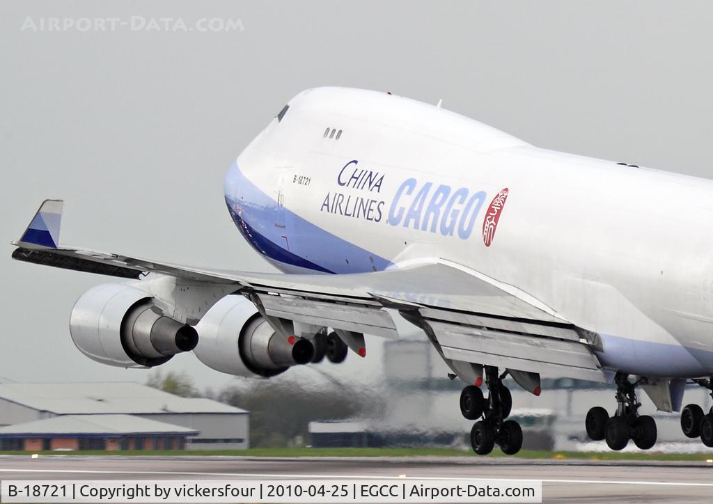 B-18721, 2005 Boeing 747-409F/SCD C/N 33738, China Airlines Cargo