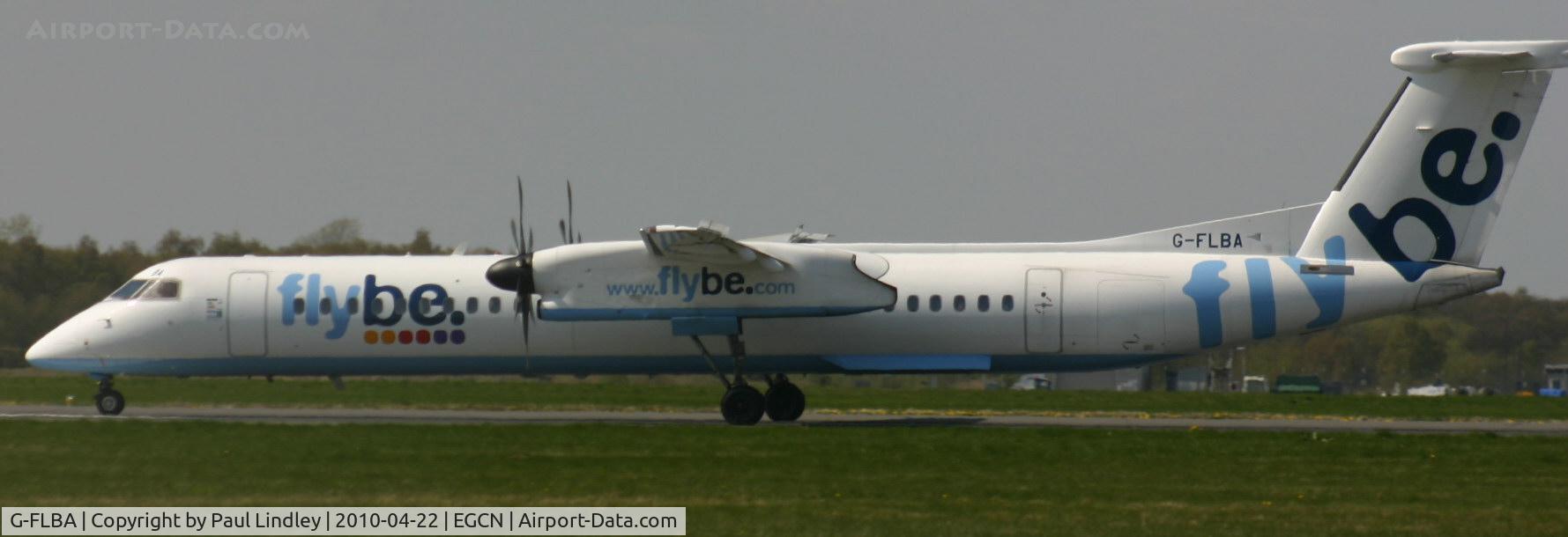 G-FLBA, 2009 De Havilland Canada DHC-8-402Q Dash 8 C/N 4253, 'Jersey 1165' in from Jersey !