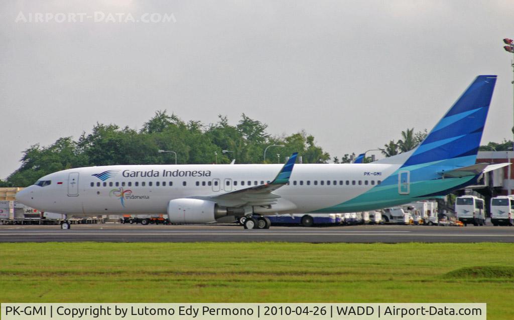 PK-GMI, 2010 Boeing 737-8U3 C/N 30143, Garuda Indonesia