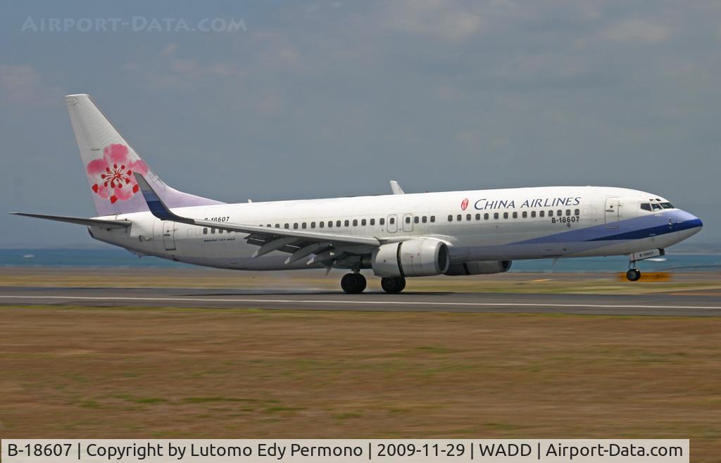 B-18607, Boeing 737-809 C/N 29104, China Airlines