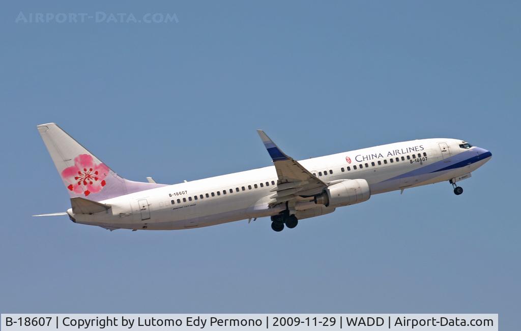 B-18607, Boeing 737-809 C/N 29104, China Airlines