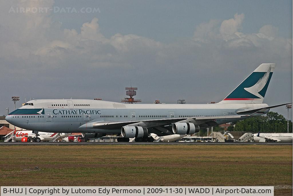 B-HUJ, 1995 Boeing 747-467 C/N 27595, Cathay Pacific