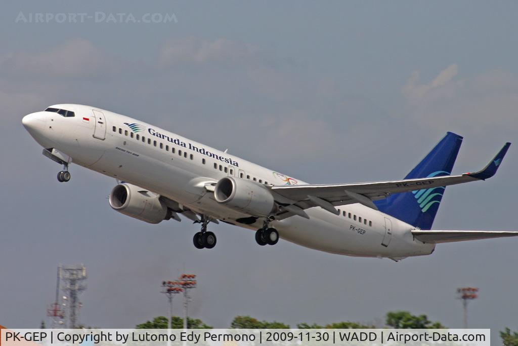 PK-GEP, 2001 Boeing 737-8AS C/N 29931, Garuda Indonesia