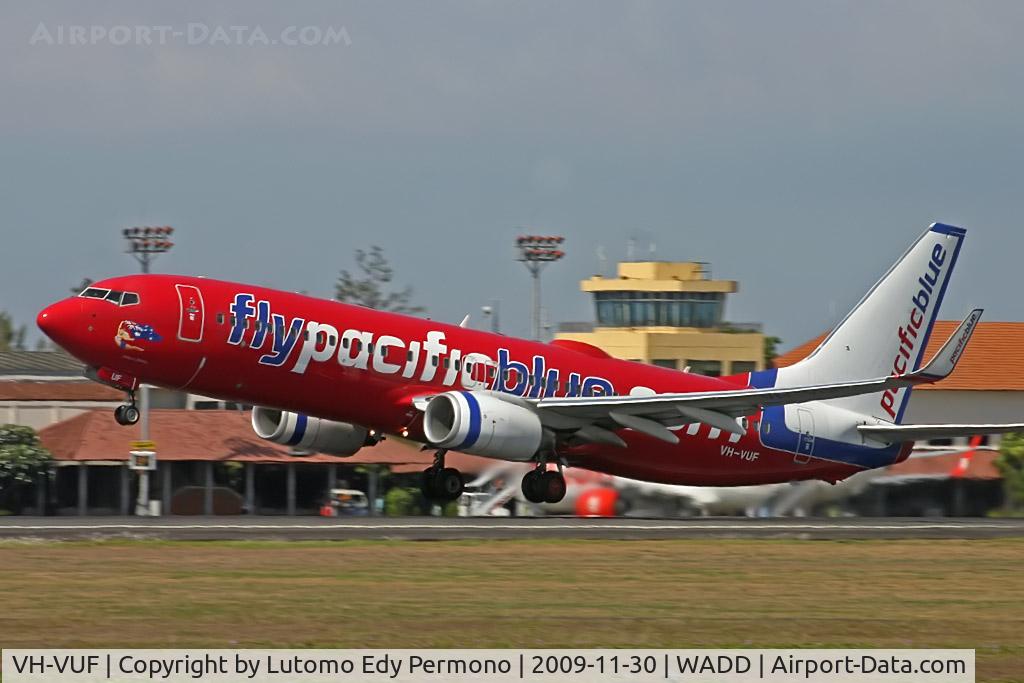 VH-VUF, 2005 Boeing 737-8FE C/N 34168, Pacific Blue