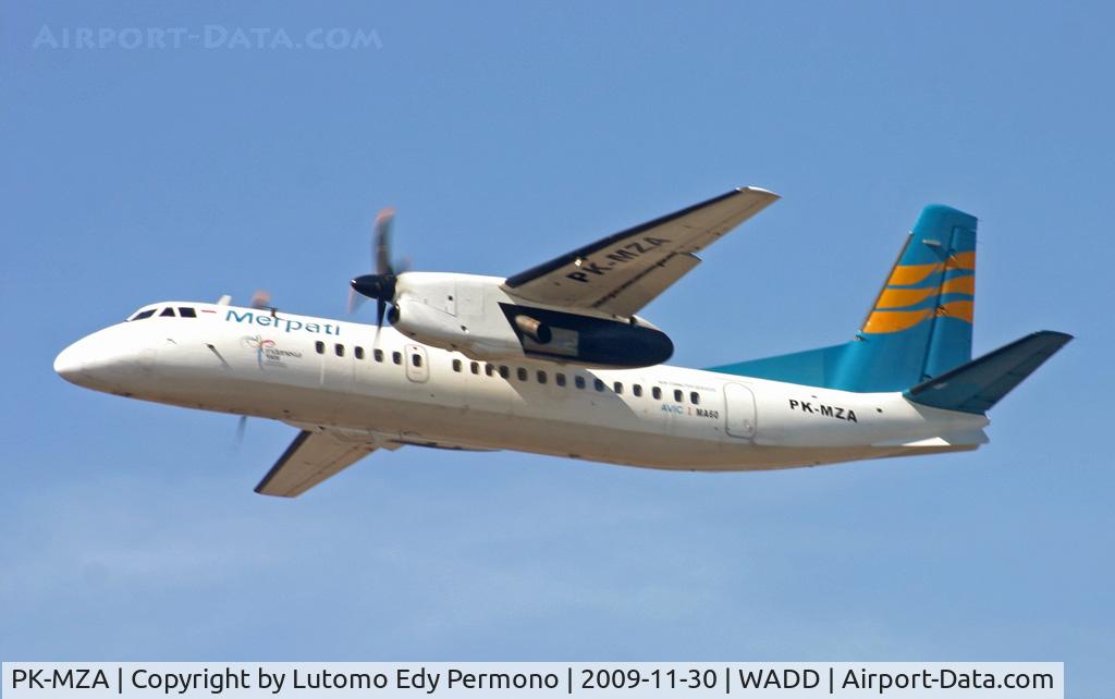 PK-MZA, 2007 Xian MA-60 C/N 0407, Merpati Nusantara