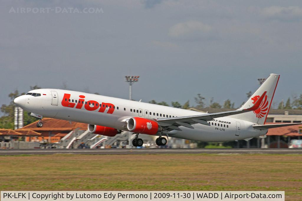 PK-LFK, 2007 Boeing 737-9GP/ER C/N 35713, Lion Inter