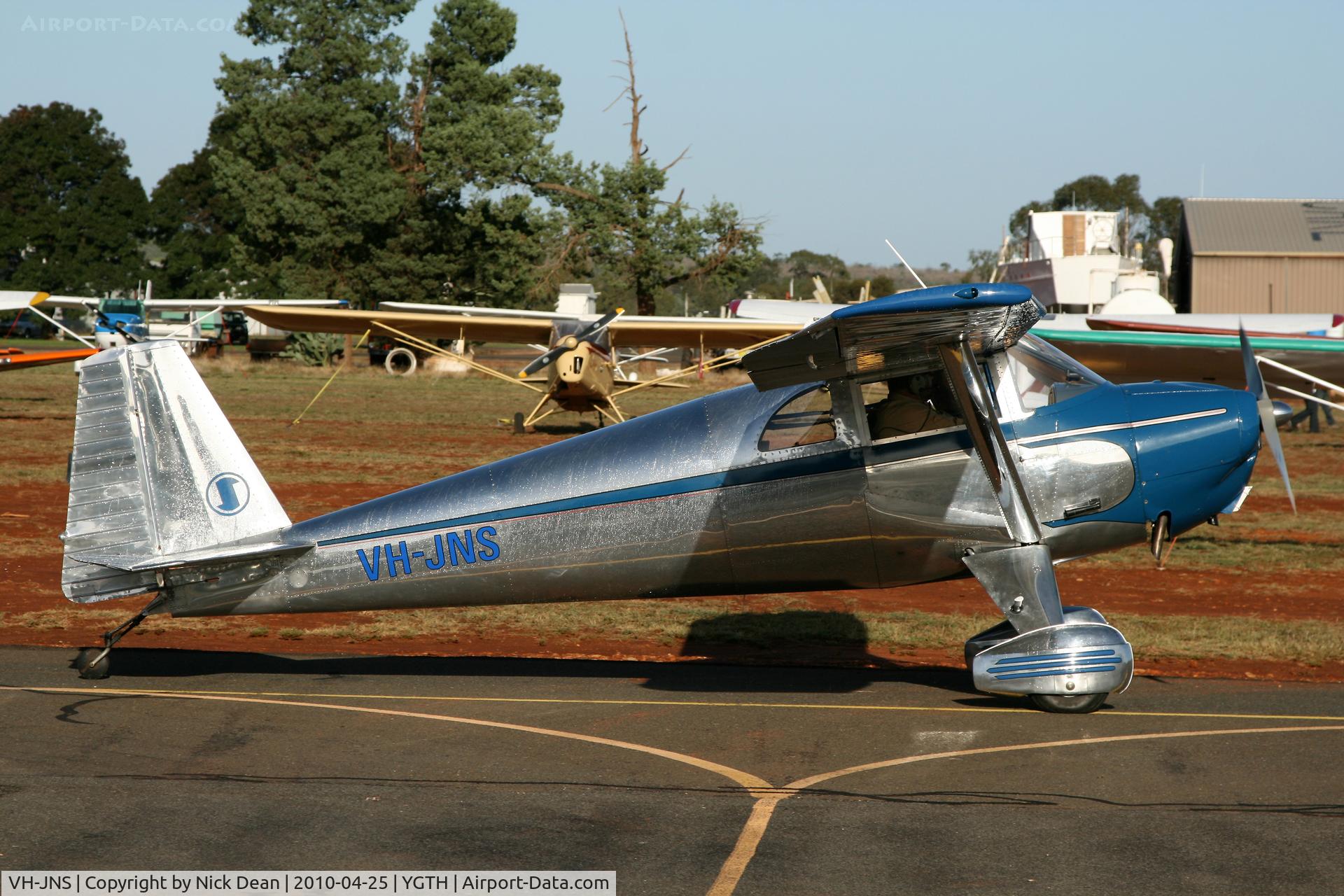 VH-JNS, Luscombe 8A Master C/N 6399, YGTH