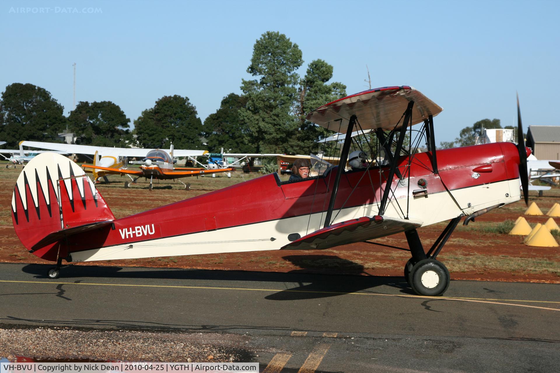 VH-BVU, 1945 Stampe-Vertongen SV-4B C/N 163, YGTH