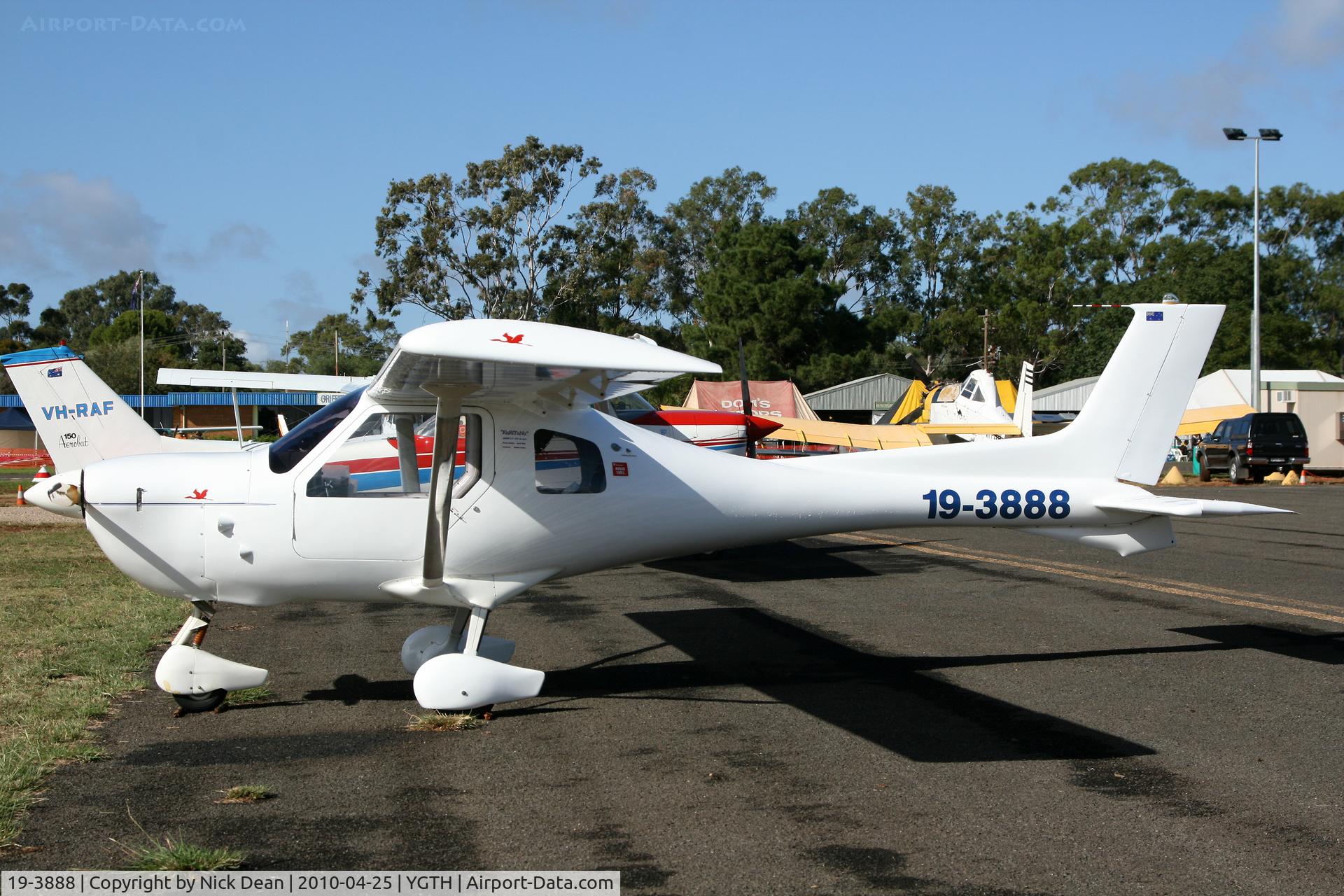 19-3888, Jabiru SP-470 C/N 320, YGTH
