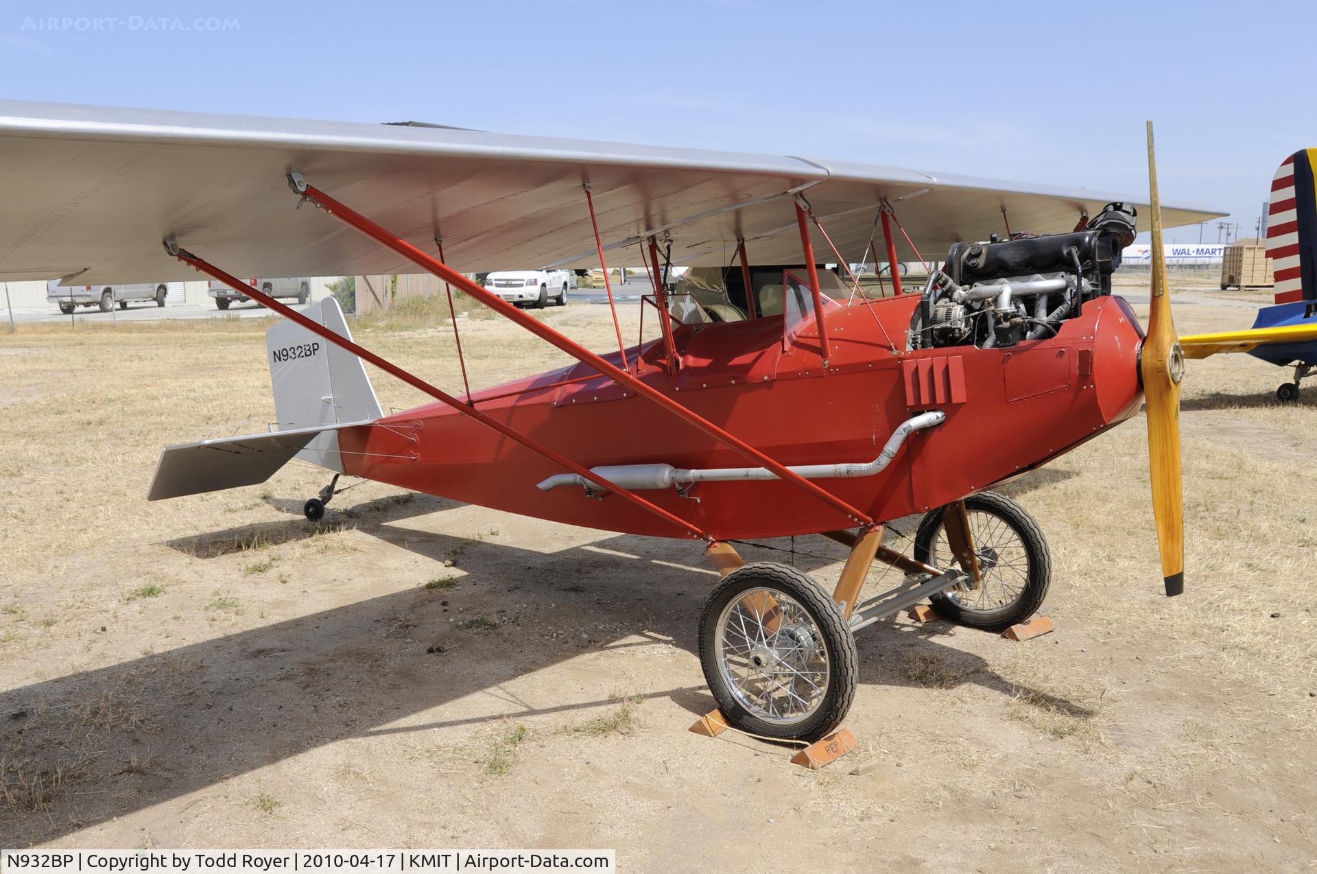 N932BP, 2005 Pietenpol Air Camper C/N 001 (N932BP), Minter Field fly in 2010