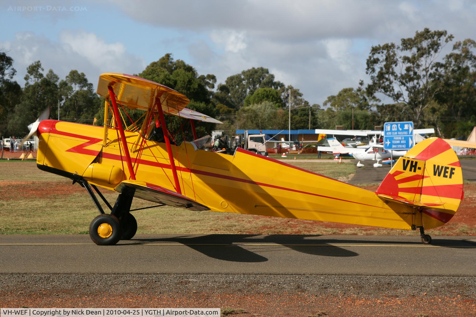 VH-WEF, 1947 Stampe-Vertongen SV-4B C/N 1040, YGTH