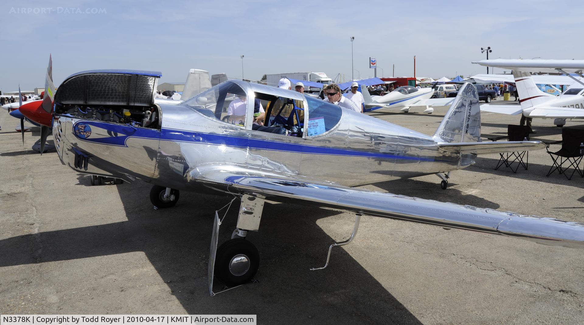 N3378K, 1946 Globe GC-1B Swift C/N 1371, Minter Field fly in 2010