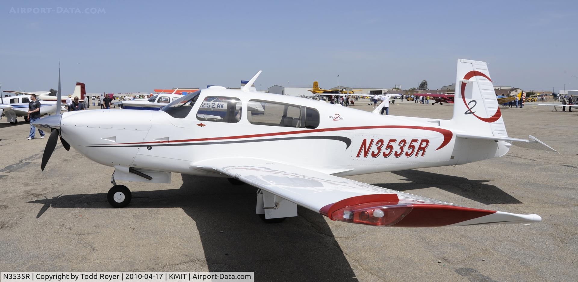N3535R, 2008 Mooney M20R Ovation C/N 29-0502, Minter Field fly in 2010