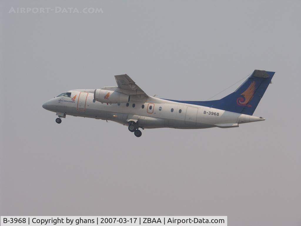 B-3968, Dornier 328-310 C/N 3148, Leaving Beijing Capital to .....?