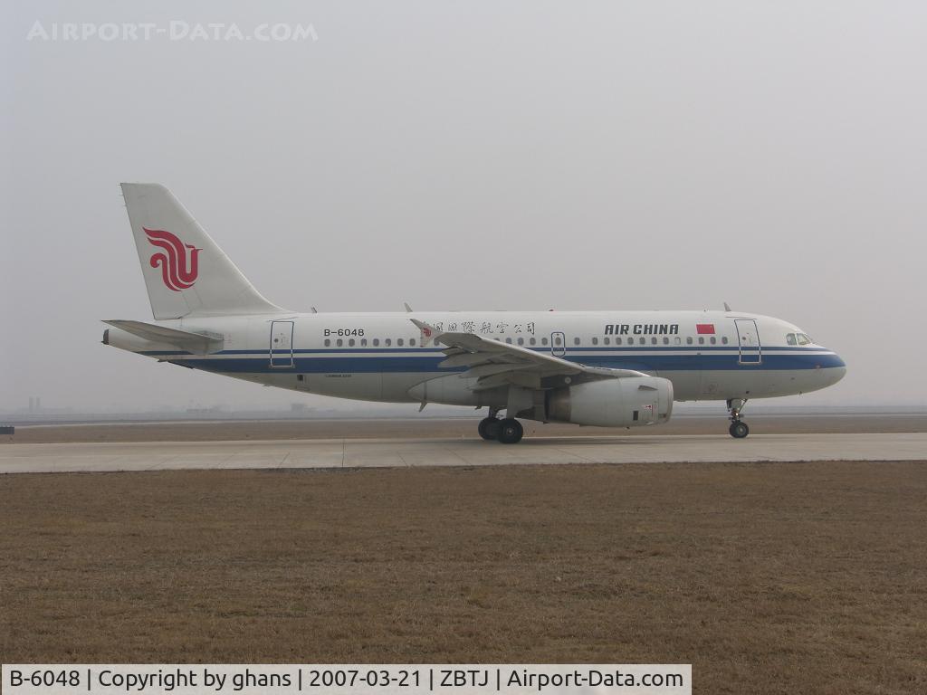 B-6048, 2005 Airbus A319-131 C/N 2559, A small aircarft of Air China.