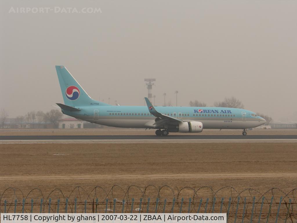 HL7758, 2006 Boeing 737-8GQ C/N 35791, Nice Korean Blue