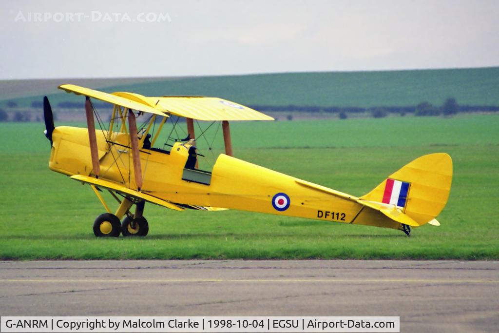 G-ANRM, 1942 De Havilland DH-82A Tiger Moth II C/N 85861, De Havilland DH-82A Tiger Moth II at Duxford Airfield in 1998.