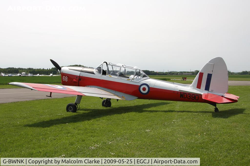 G-BWNK, 1951 De Havilland DHC-1 Chipmunk T.10 C/N C1/0317, De Havilland DHC-1 Chipmunk 22 at Sherburn-in-Elmet Airfield in 2009.