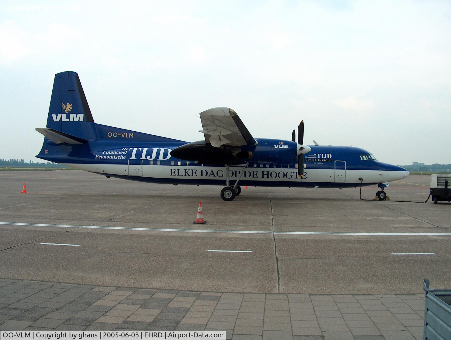 OO-VLM, 1988 Fokker 50 C/N 20135, How many different liveries did this aircraft had?