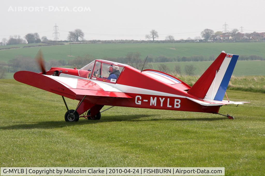 G-MYLB, 1993 Team Mini-Max 91 C/N PFA 186-12419, Team Mini-Max 91 at Fishburn Airfield, UK in 2010.