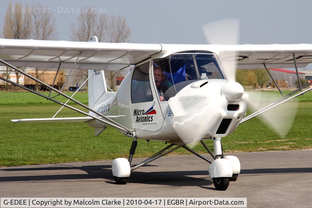 G-EDEE, 2005 Comco Ikarus C42 FB100 C/N 0511-6769, Ikarus C-42 FB100 at Breighton Airfield, UK in 2010.