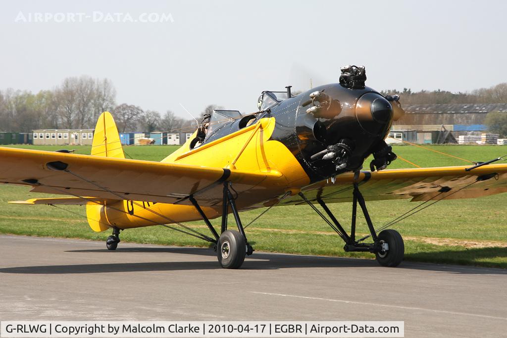 G-RLWG, 1942 Ryan PT-22 Recruit (ST3KR) C/N 1716, Ryan ST3KR at the John McLean Aerobatics Trophy competition, Breighton Airfield, UK in 2010.