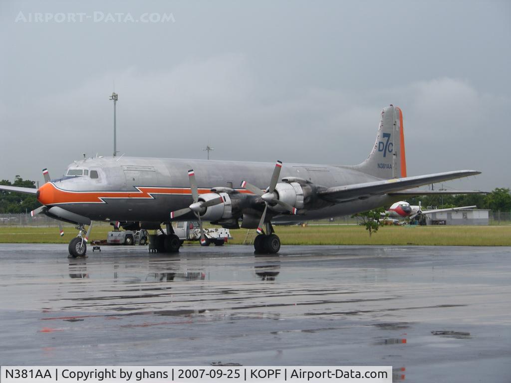 N381AA, 1956 Douglas DC-7BF C/N 44921, Nice plane