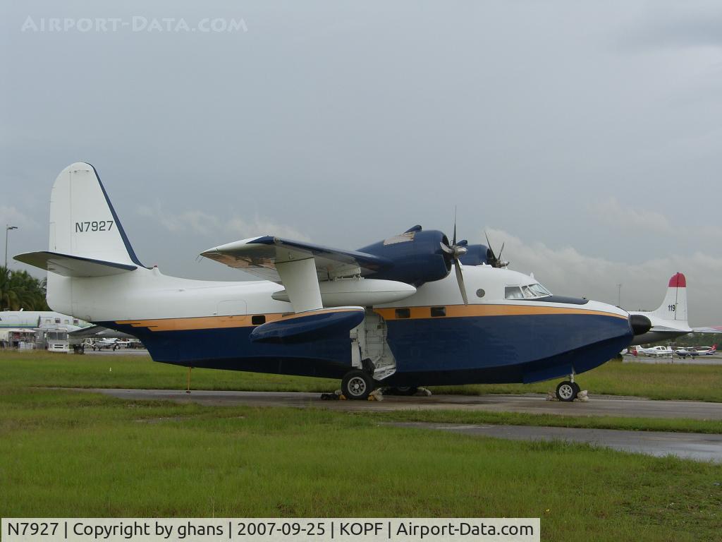 N7927, 1955 Grumman HU-16C (UF-1) Albatross C/N G-400, Nicely re-painted Grumman