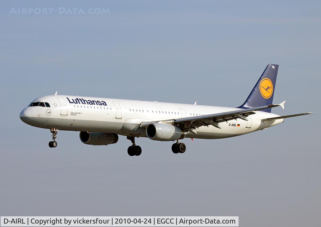 D-AIRL, 1994 Airbus A321-131 C/N 505, Lufthansa