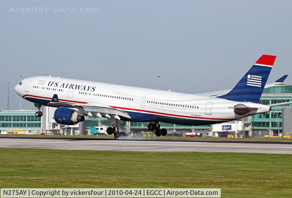 N275AY, 2000 Airbus A330-323 C/N 0370, US Airways