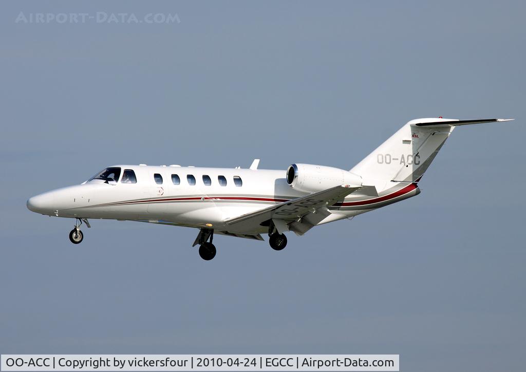 OO-ACC, 2008 Cessna 525A CitationJet CJ2+ C/N 525A-0431, Air Service Liege