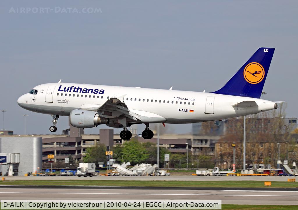 D-AILK, 1997 Airbus A319-114 C/N 679, Lufthansa