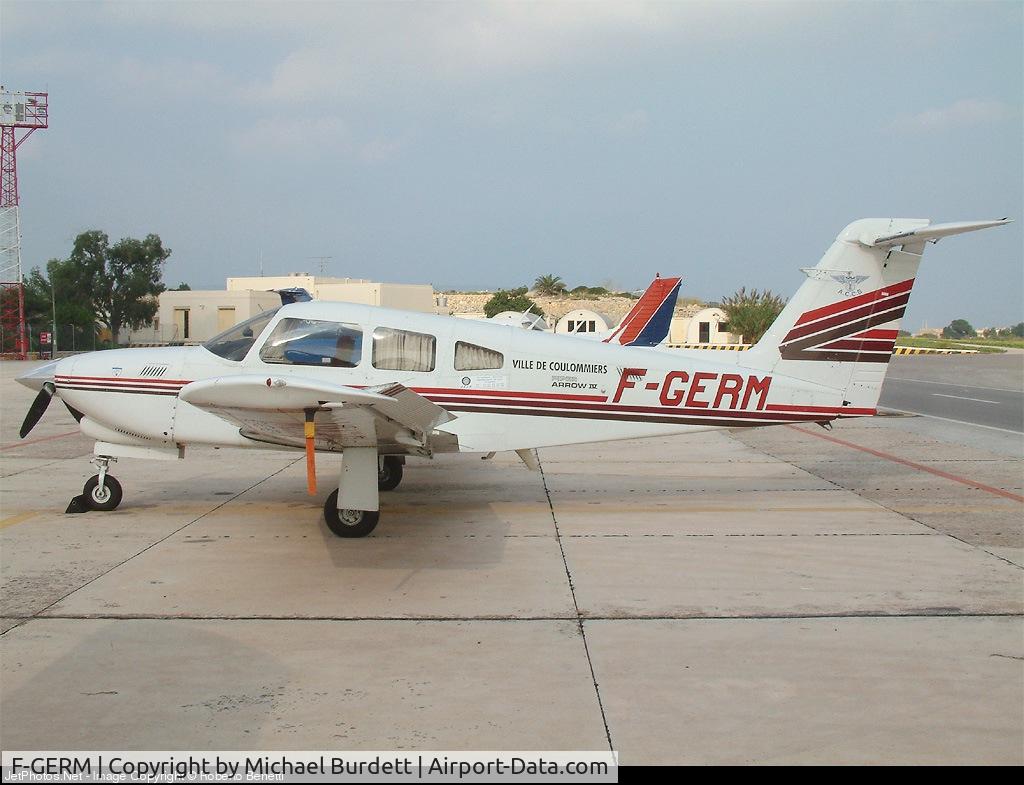 F-GERM, Piper PA-28RT-201T Arrow IV C/N 28R8131122, Piper PA 28 RT 201 T