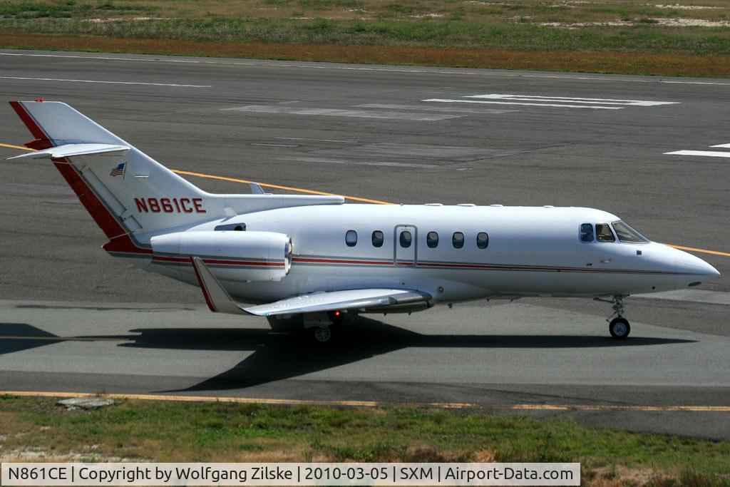 N861CE, 1990 British Aerospace BAe.125 Series 800A C/N 258181, visitor