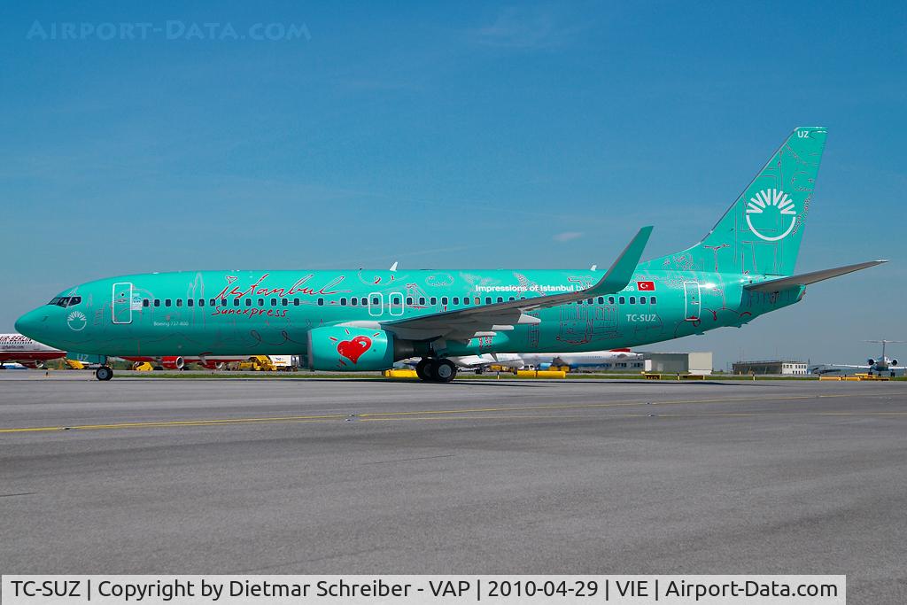 TC-SUZ, 2008 Boeing 737-8HX C/N 29649, Sunexpress Boeing 737-800