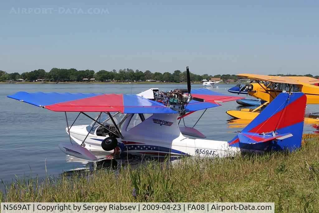 N569AT, 2008 Aero Adventure Inc Aventura II C/N AA2A0152, Lake Agnes Splash-in 2009