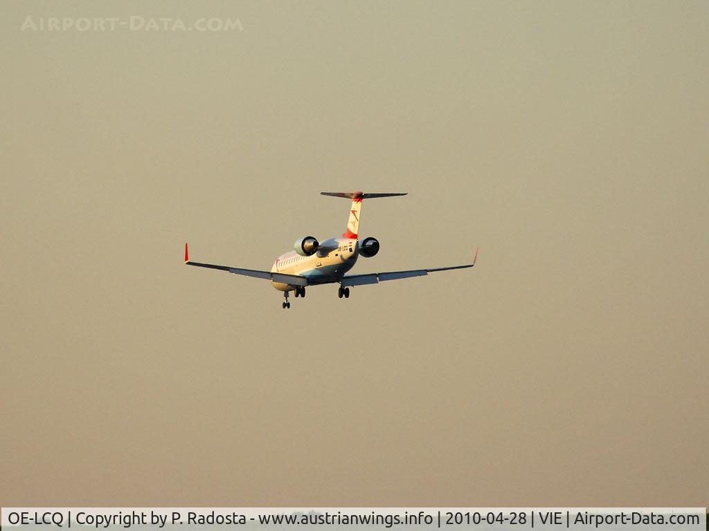 OE-LCQ, 2002 Canadair CRJ-200LR (CL-600-2B19) C/N 7605, Time to say Good bye ... the CRJ will leave the Austrian Fleet on 30th April 2010