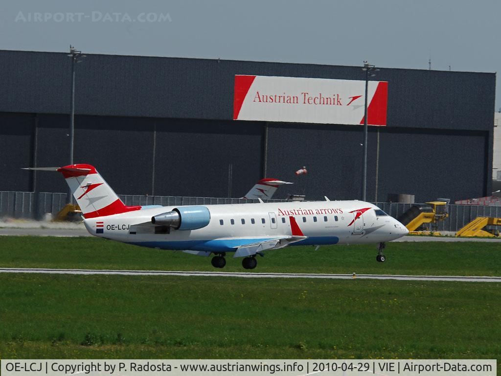 OE-LCJ, 1996 Canadair CRJ-200LR (CL-600-2B19) C/N 7142, Time to say Good bye ... the CRJ will leave the Austrian Fleet on 30th April 2010