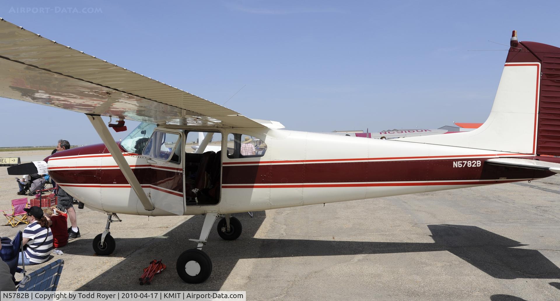 N5782B, 1956 Cessna 182 Skylane C/N 33782, Minter Field fly in 2010