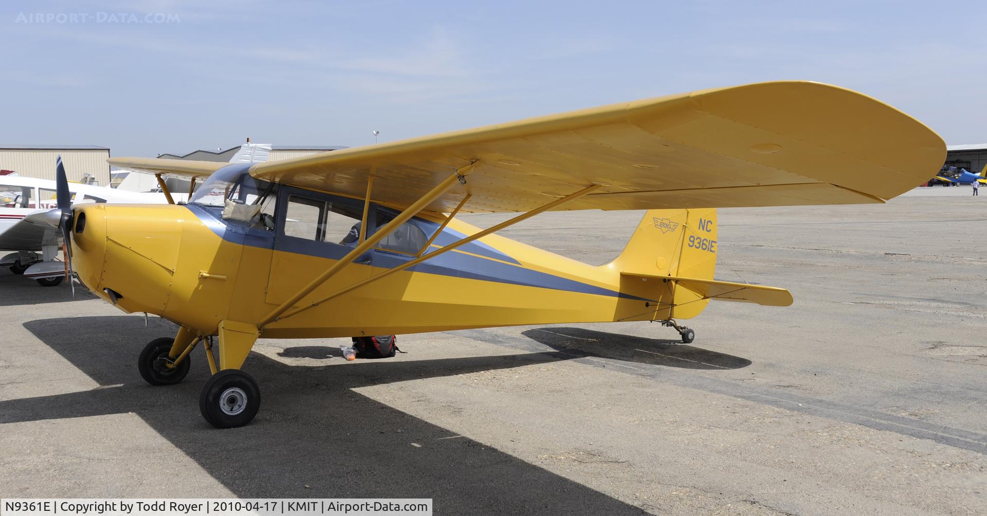 N9361E, 1946 Aeronca 11AC Chief C/N 11AC-999, Minter Field fly in 2010