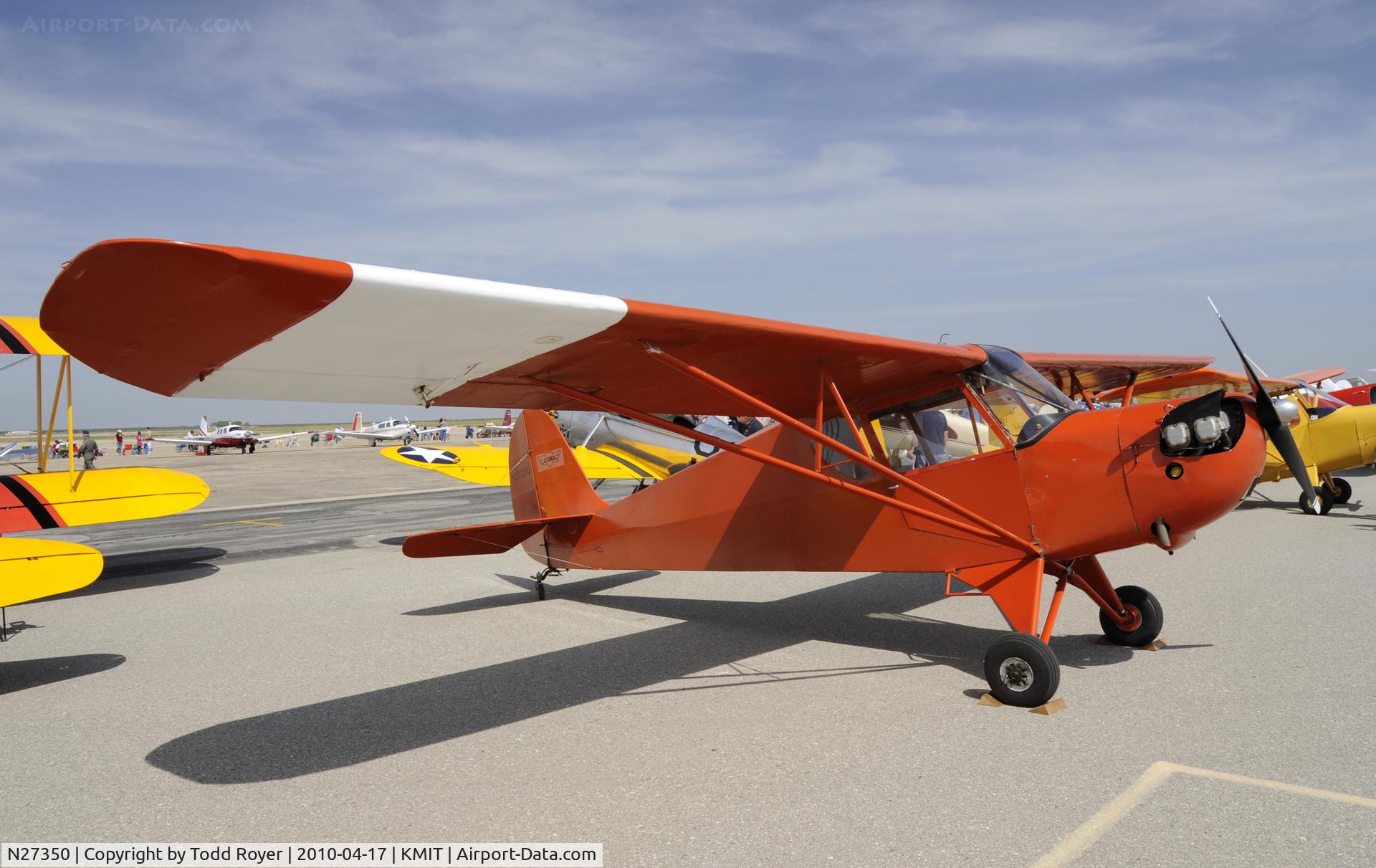 N27350, 1940 Aeronca 60-TF C/N 1630T, Minter Field fly in 2010