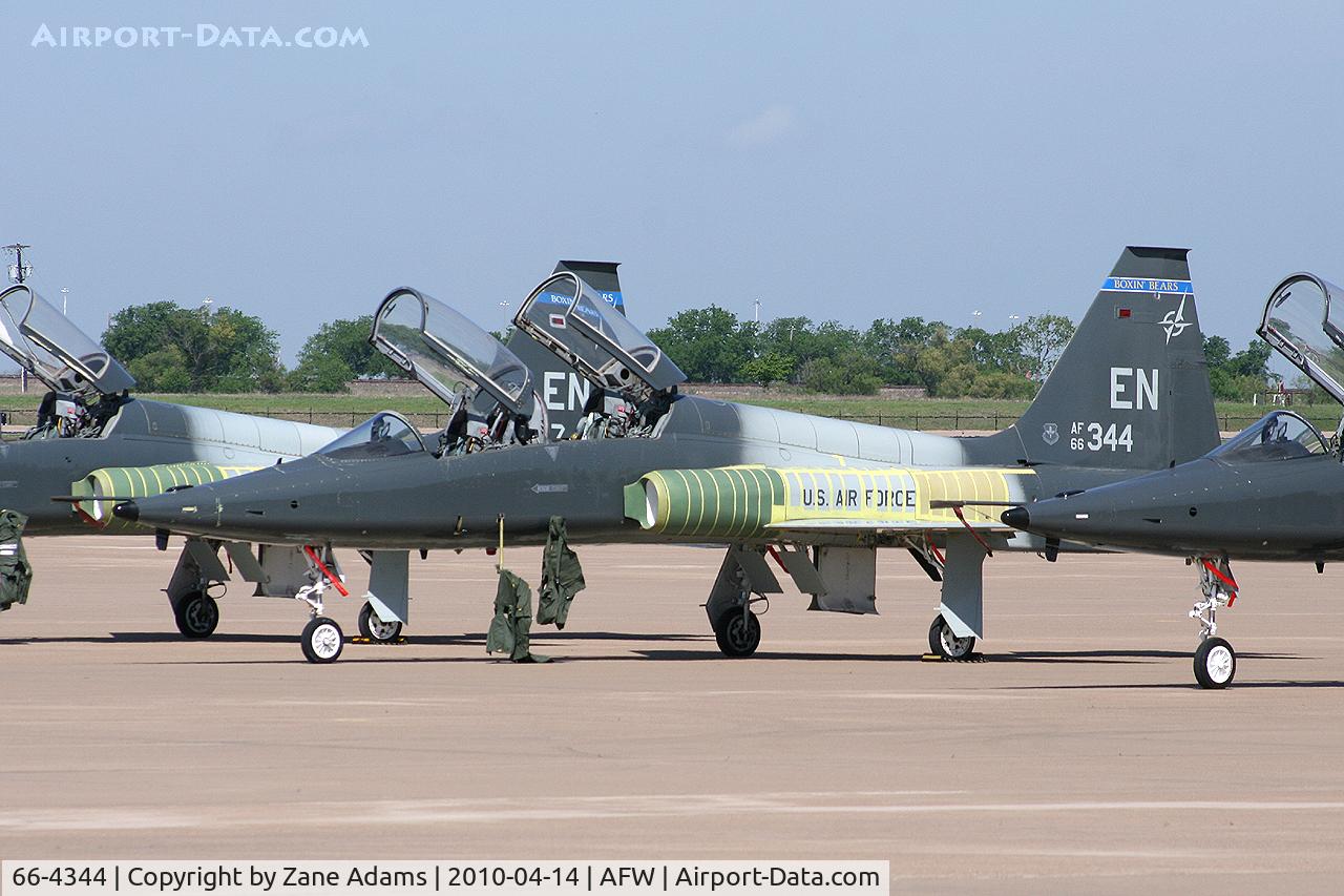 66-4345, 1966 Northrop T-38A-65-NO Talon C/N N.5922, At Fort Worth Alliance Airport