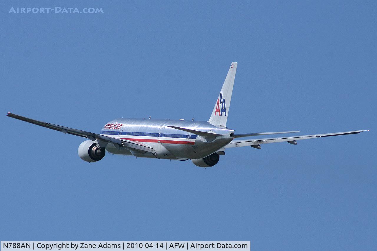 N788AN, 2000 Boeing 777-223 C/N 30011, At Fort Worth Alliance Airport