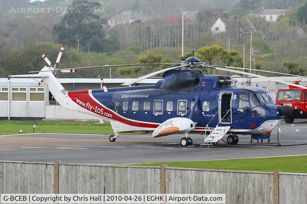 G-BCEB, 1972 Sikorsky S-61NM C/N 61454, British International Helicopters